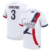 Original Fußballtrikot Paris Saint-Germain Presnel Kimpembe 3 Auswärtstrikot 2024-25 Für Herren